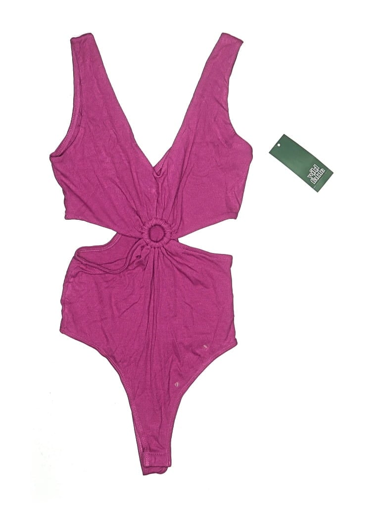 Wild Fable Bodysuit In Pink