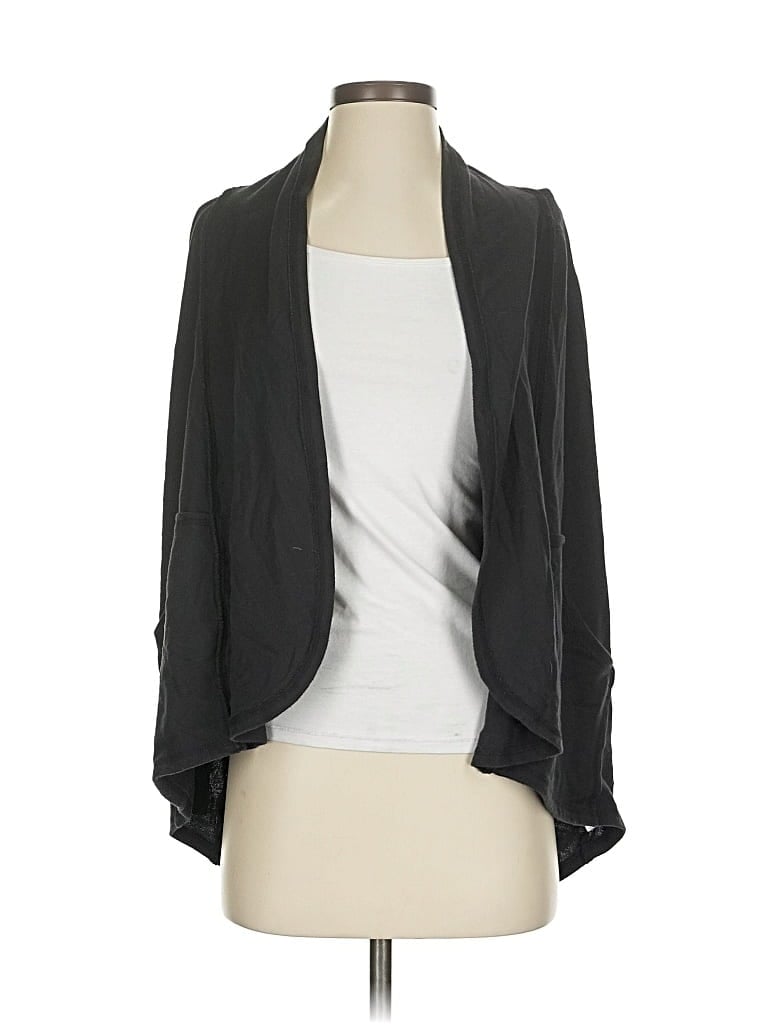 Pre-owned Alternative Cardigan Sweater In Black