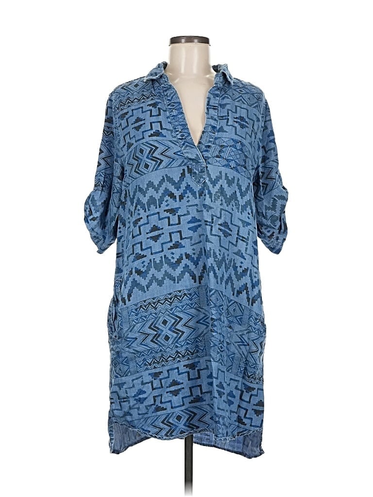 Pre-owned Philosophy Republic Clothing Casual Dress In Blue