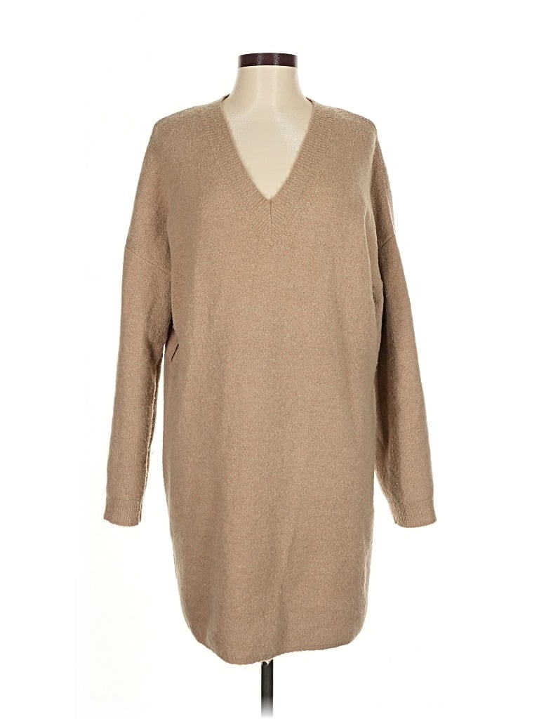 Pre-owned Asos Design Pullover Sweater In Brown