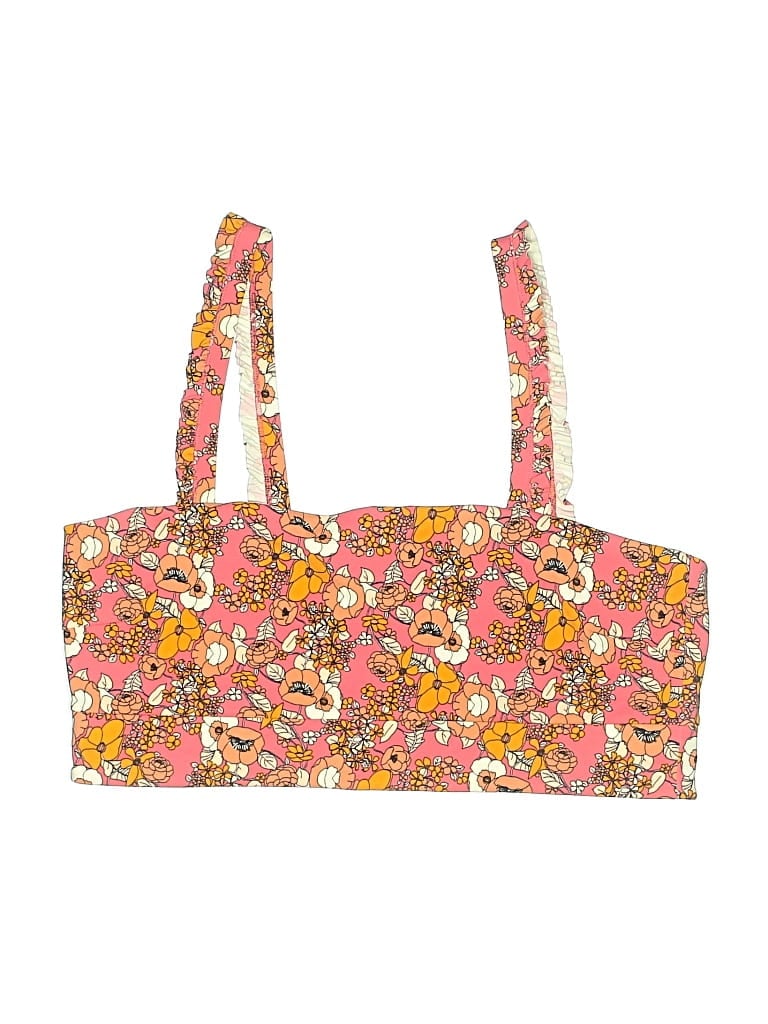 Sincerely Jules For Bandier Swimsuit Top Pink Swimwear In Multi