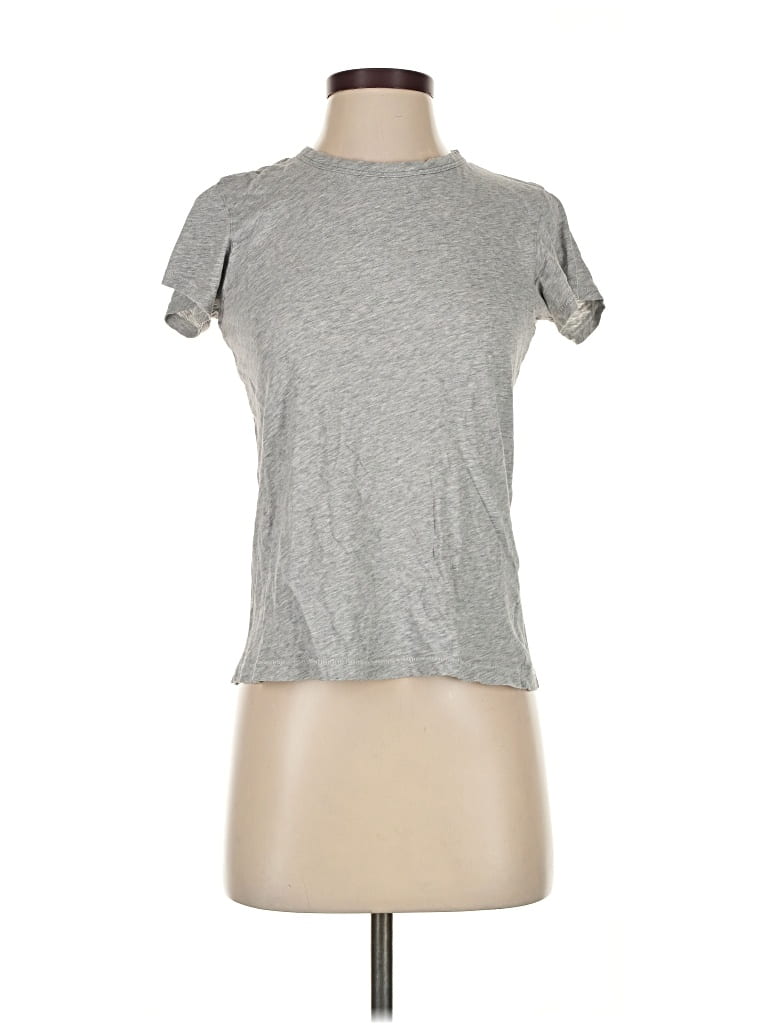 Pre-owned Rag & Bone Short Sleeve T-shirt In Gray