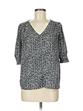 Maison D' Amelie 3/4 Sleeve Blouse