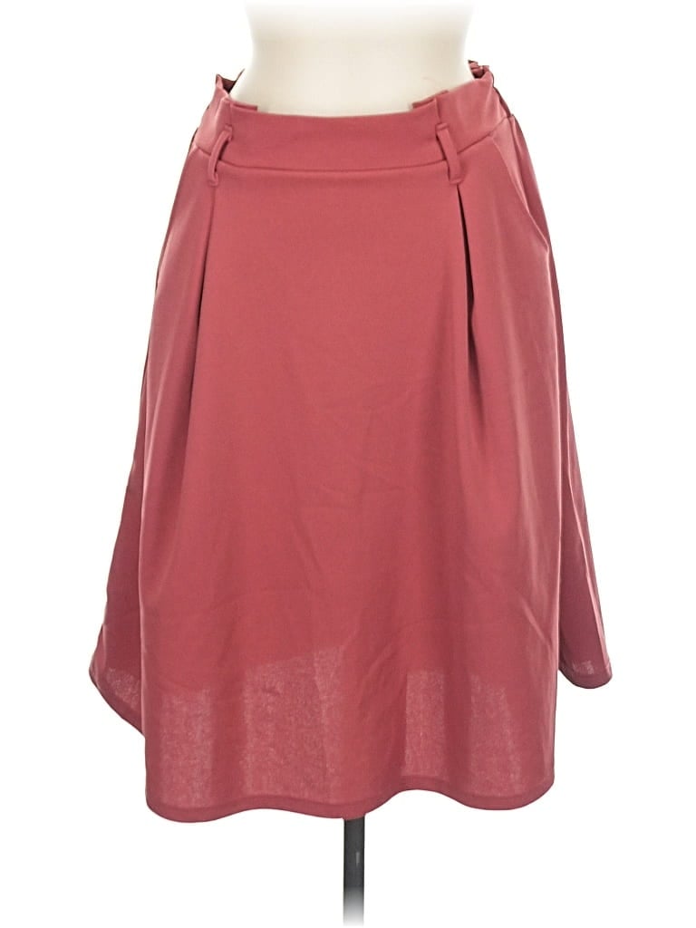 Pre-owned See You Monday Casual Skirt In Burgundy