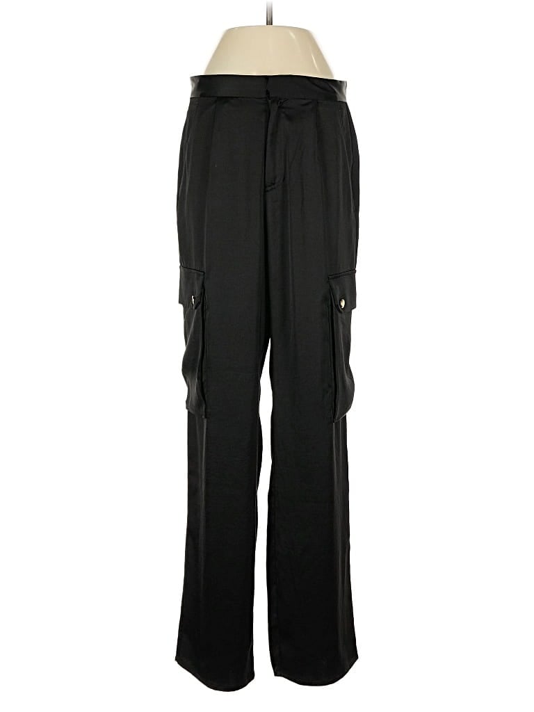 Pre-owned Maje Cargo Pants In Black