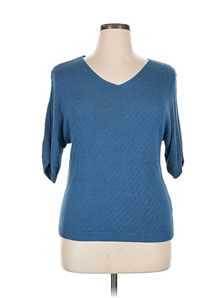 Pre-owned Unbranded Cardigan Sweater In Blue