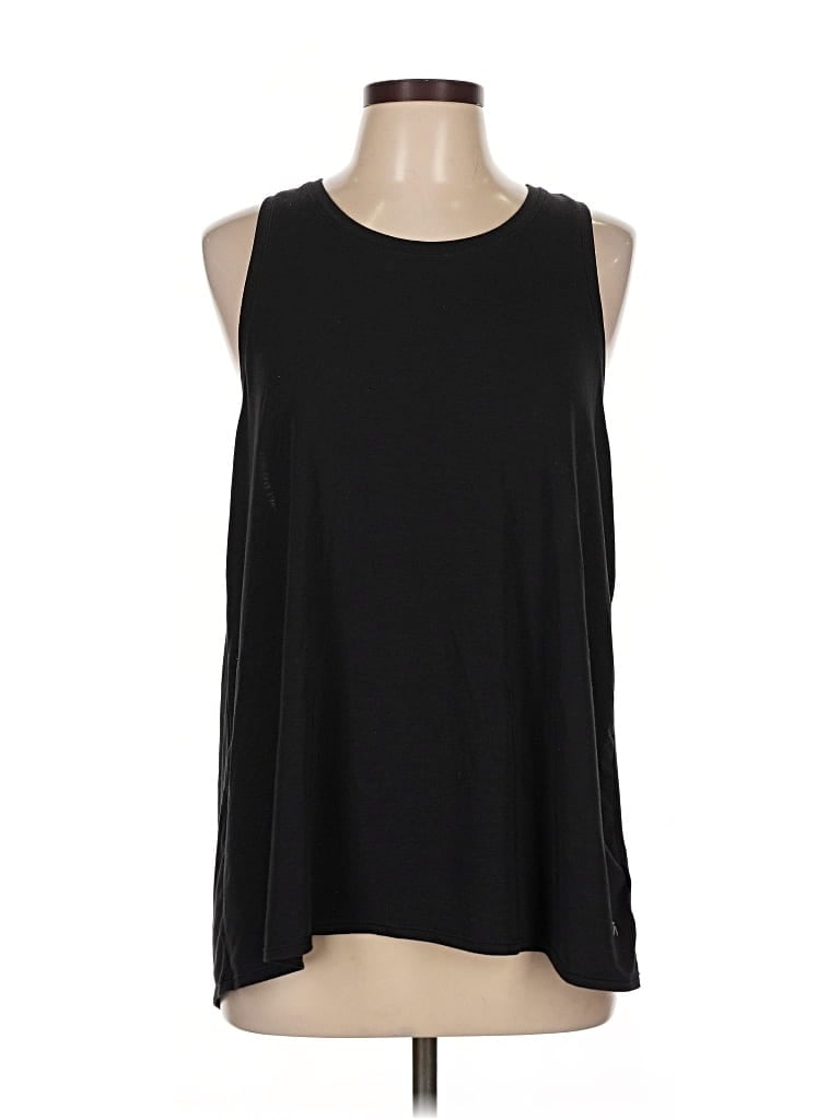 Pre-owned Gap Fit Sleeveless T-shirt In Black