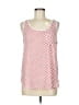 Ann Taylor LOFT 100% Polyester Red Sleeveless Blouse Size M - photo 1