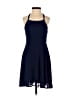 Lulus 100% Polyester Solid Blue Cocktail Dress Size XS - photo 1