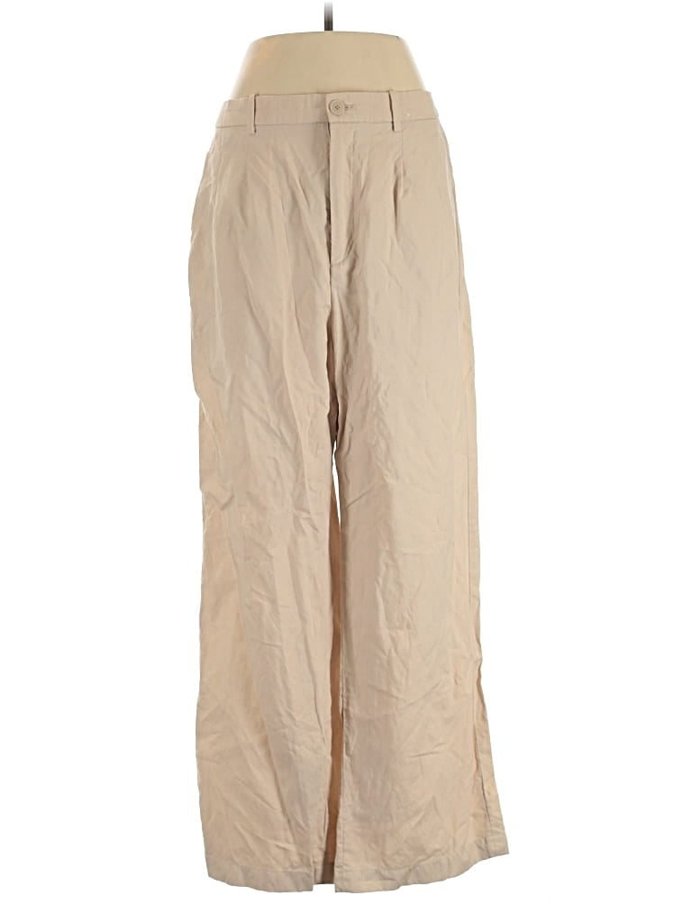 Pre-owned Uniqlo Khaki Pant In Brown
