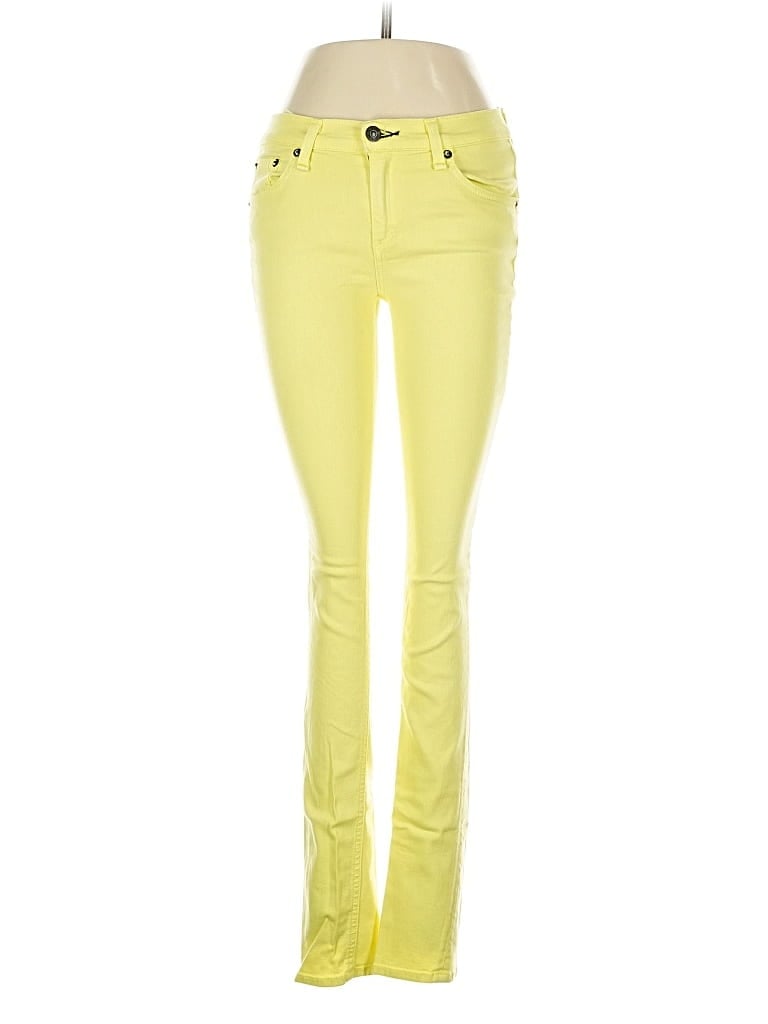 Pre-owned Rag & Bone Jeans In Yellow