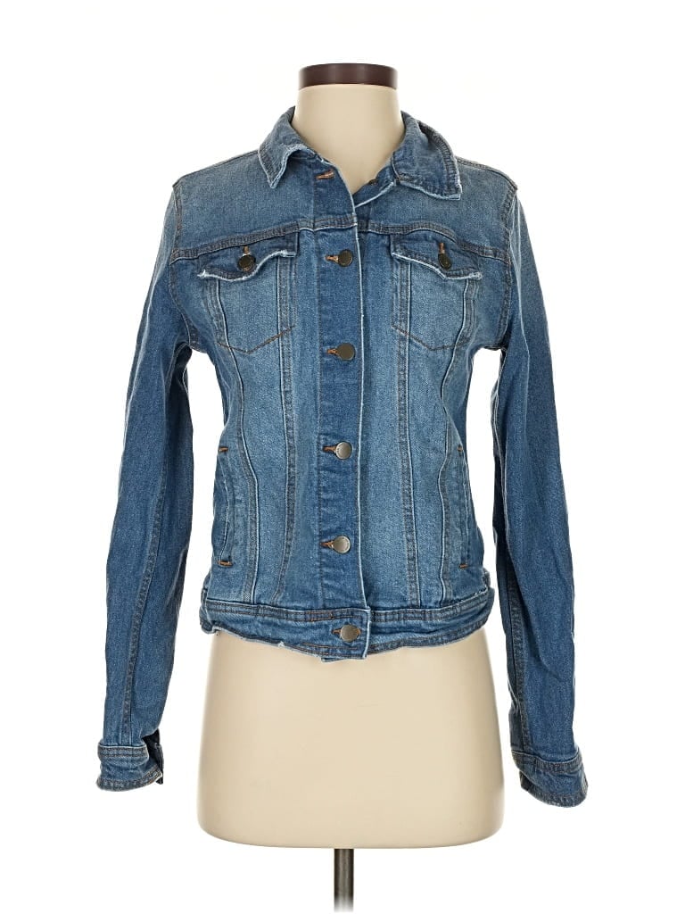 Pre-owned Universal Thread Denim Jacket In Blue