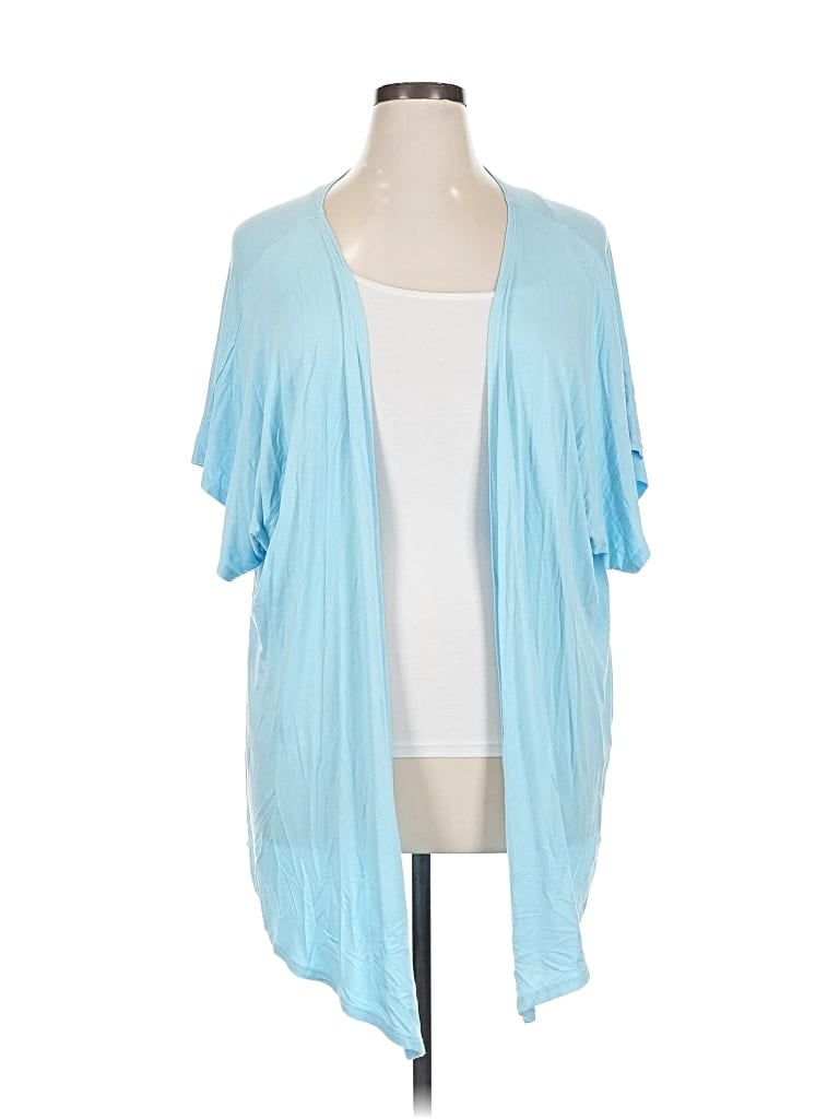 Pre-owned Made By Johnny Cardigan Sweater In Blue