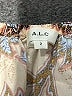 A.L.C. 100% Cotton Ivory Tan Short Sleeve Blouse Size 2 - photo 6