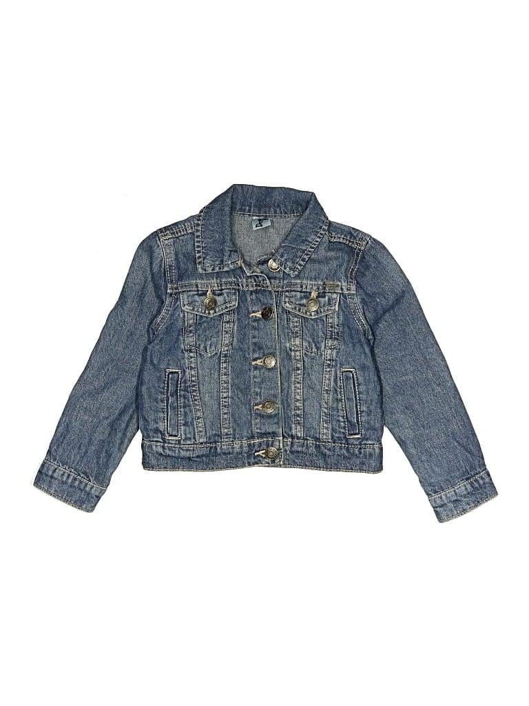 Pre-owned Carter's Kids' Denim Jacket In Blue
