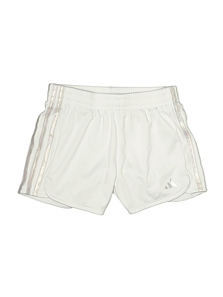 Pre-owned Adidas Originals Kids' Athletic Shorts In White