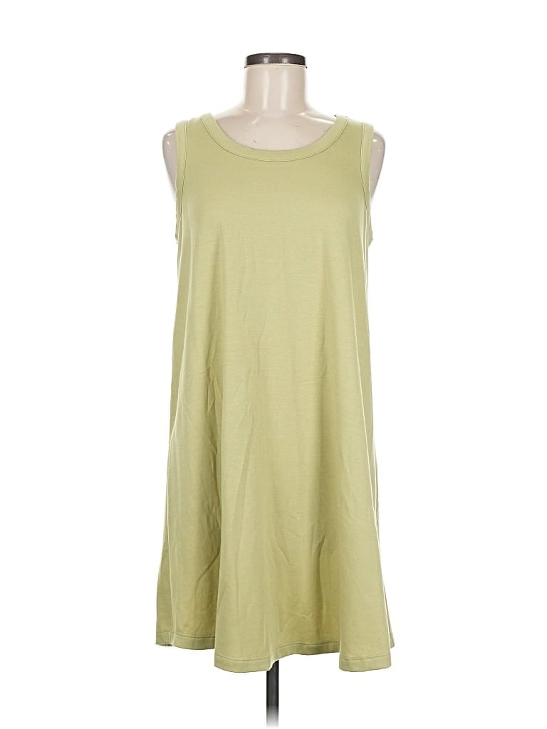 Pre-owned Wonderly Casual Dress In Green
