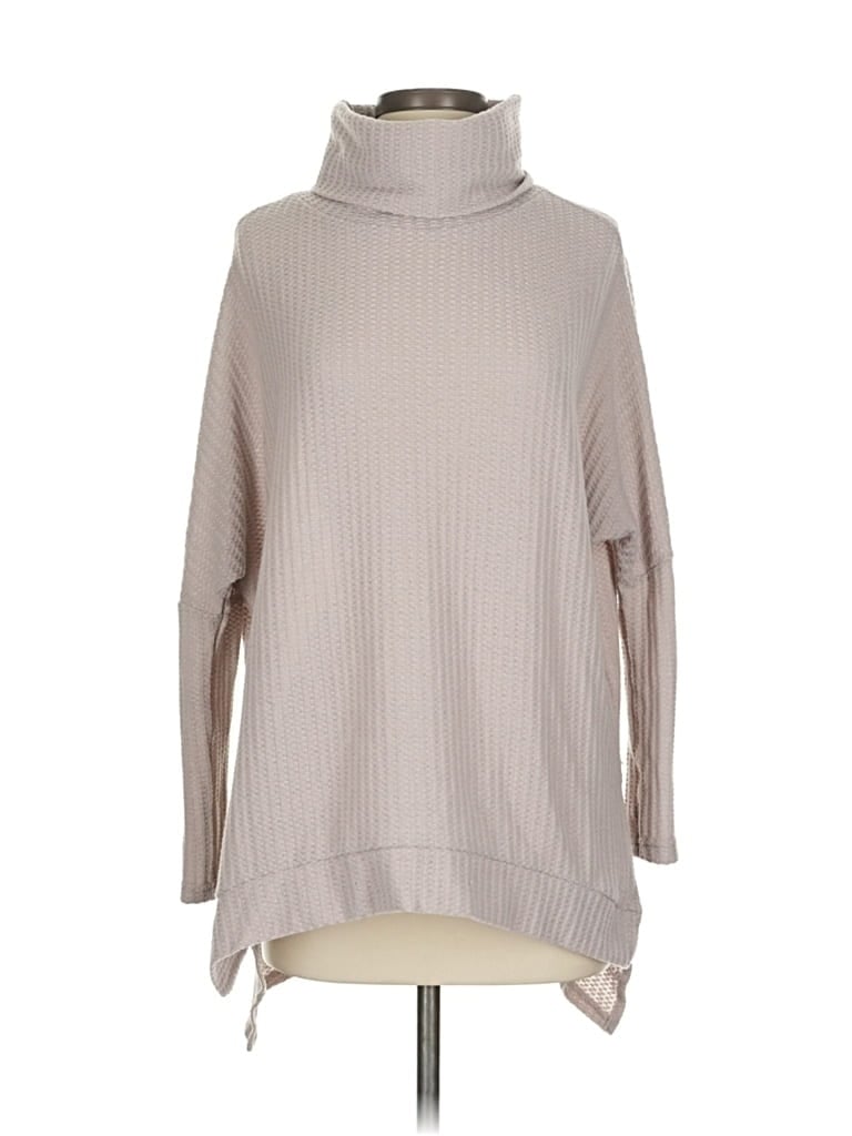 Pre-owned Unbranded Turtleneck Sweater In Brown