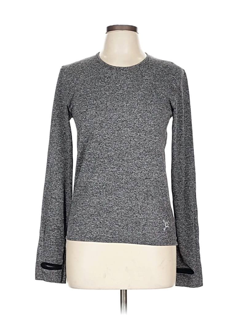 Pre-owned Betabrand Long Sleeve T-shirt In Gray