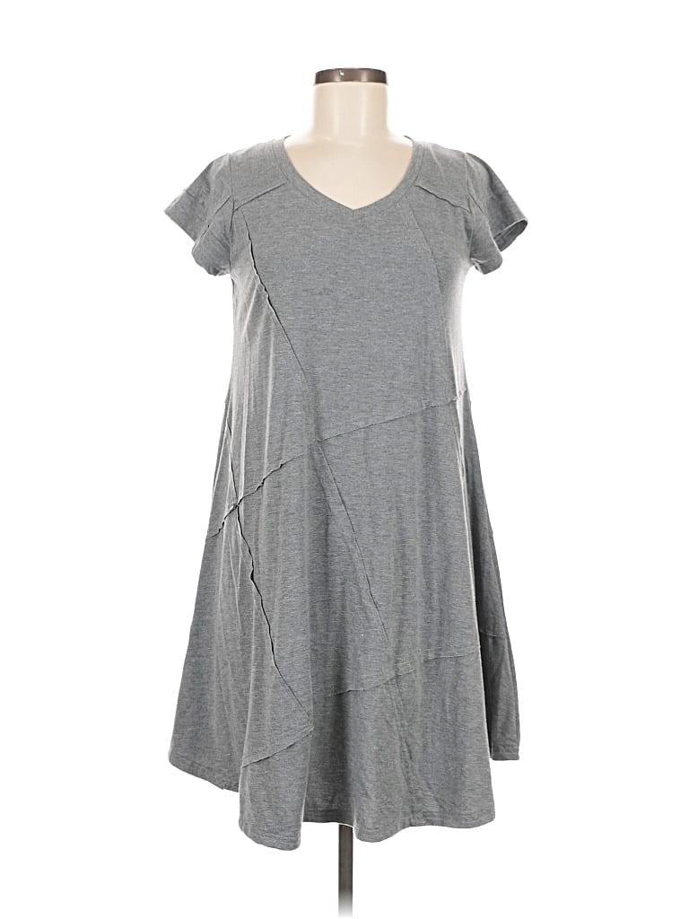 Pre-owned Thyme And Honey Casual Dress In Gray