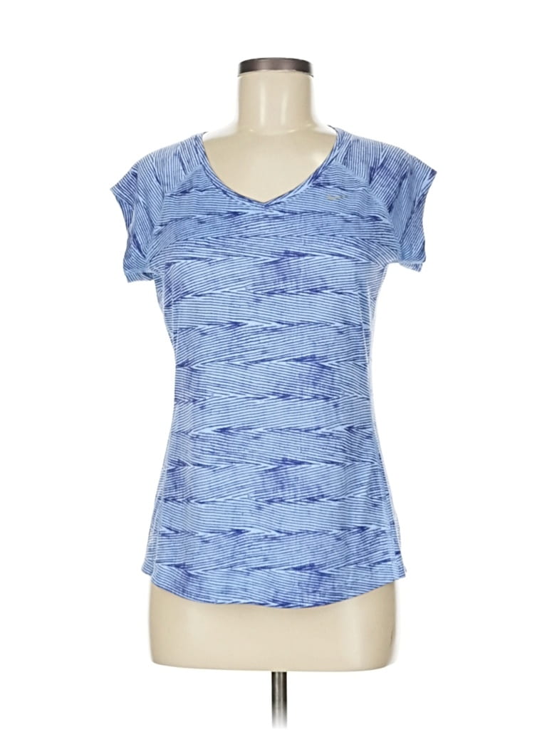 Pre-owned Nike Active T-shirt In Blue