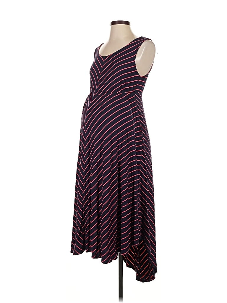 Pre-owned Isabel Maternity Casual Dress In Purple