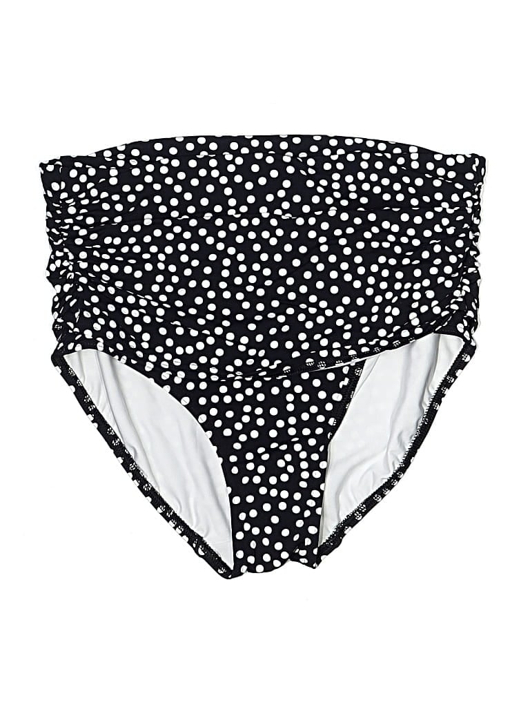 Pre-owned Lands' End Swimsuit Bottoms In Black