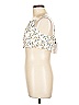 Daisy Street 100% Polyester Ivory Sleeveless Blouse Size L - photo 5
