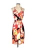 Bebe 100% Polyester Tropical Orange Cocktail Dress Size XS - photo 1