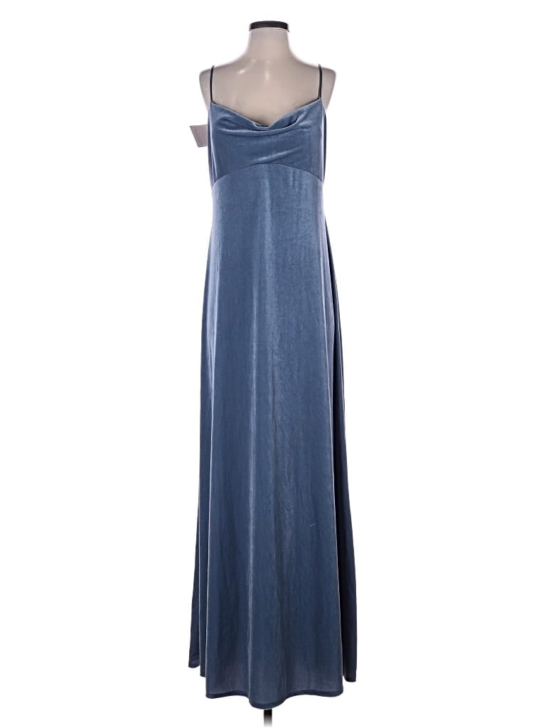 Pre-owned Jenny Yoo Collection Casual Dress In Blue