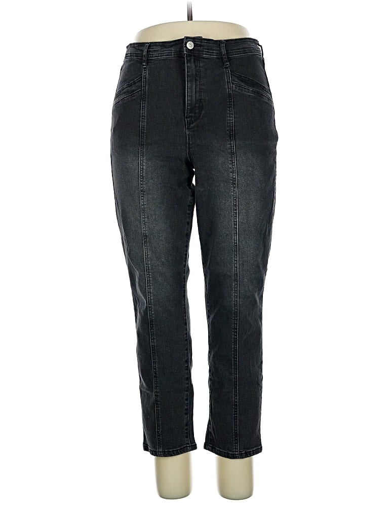 Pre-owned Nicole Miller Jeans In Black
