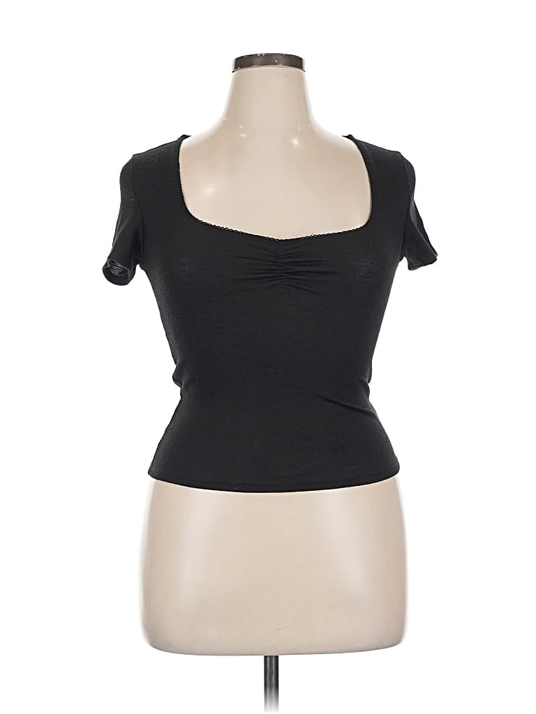 Pre-owned Assorted Brands Short Sleeve T-shirt In Black