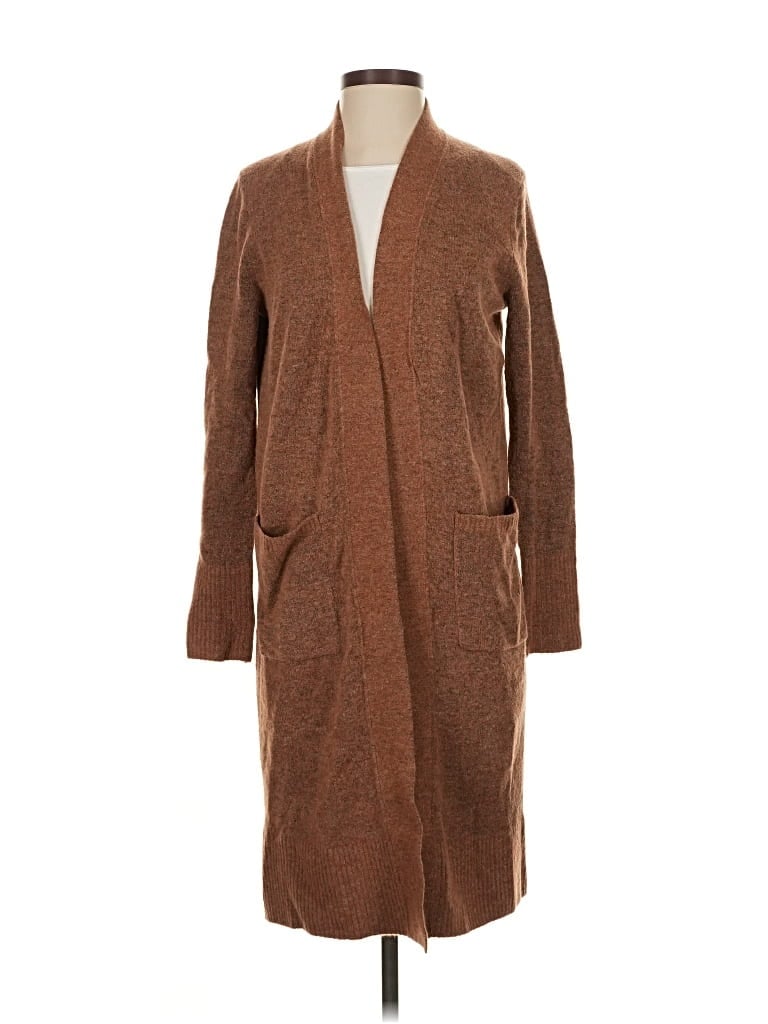 Pre-owned Banana Republic Cardigan Sweater In Brown