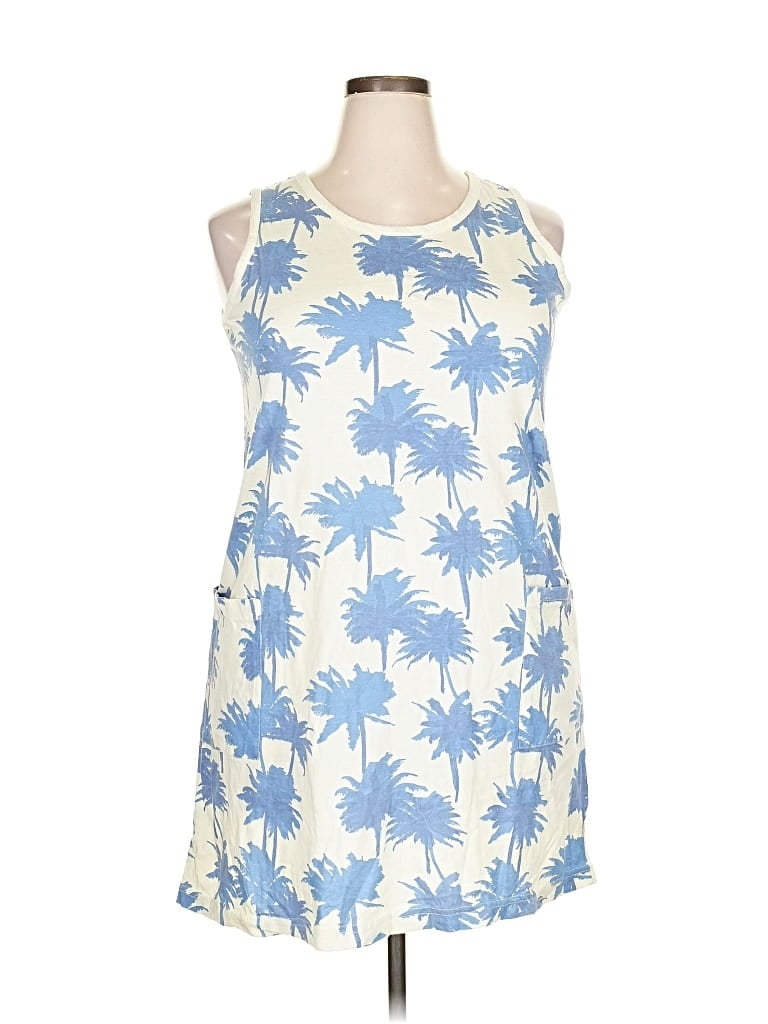 Pre-owned Assorted Brands Casual Dress In Blue