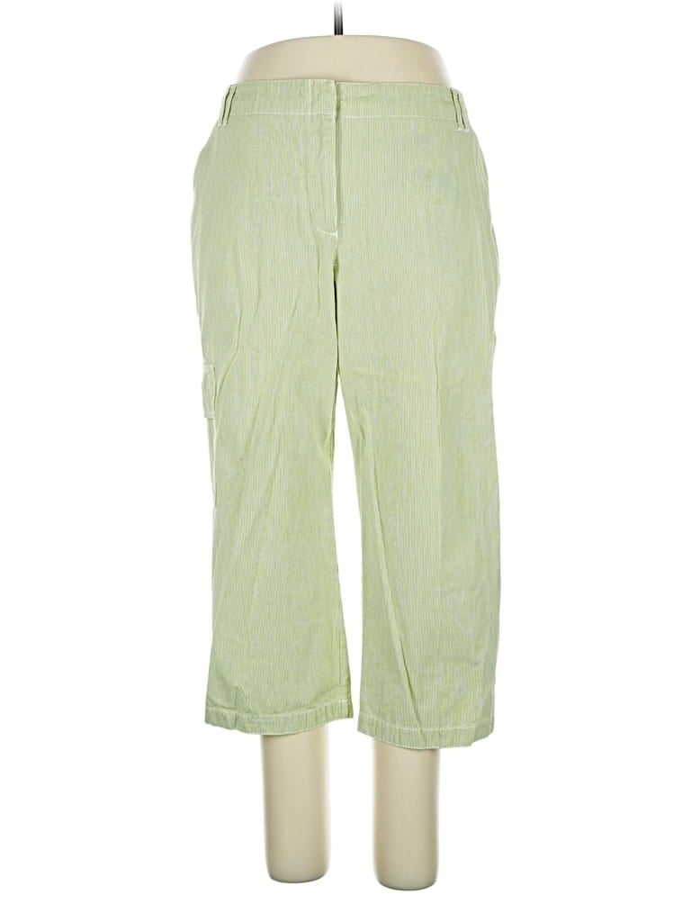 Pre-owned Chico's Casual Pants In Green