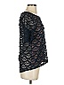 Sanctuary 100% Polyester Black Short Sleeve Top Size S - photo 4