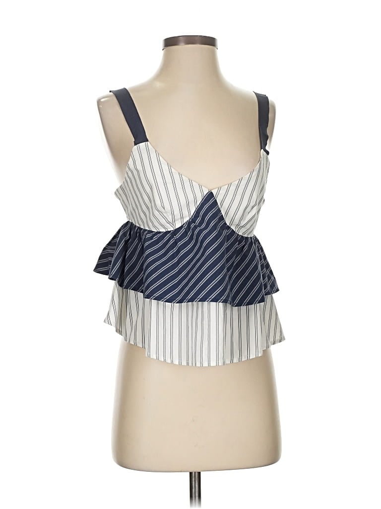 Pre-owned Joie Tank Top Blue Strapless Neckline Tops