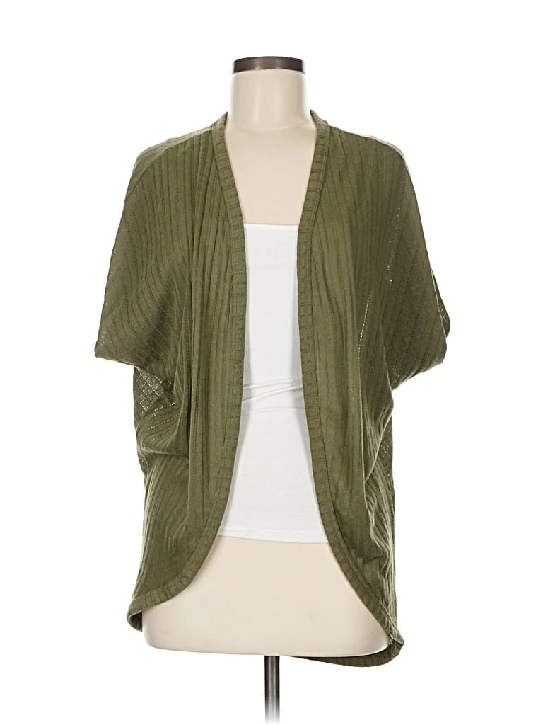 Pre-owned Aéropostale Cardigan Sweater In Green