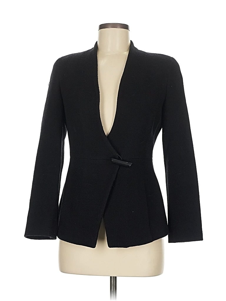 Pre-owned Armani Collezioni Blazer Jacket In Black