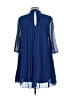 ASOS 100% Polyester Blue Cocktail Dress Size 4 - photo 2