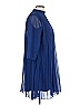 ASOS 100% Polyester Blue Cocktail Dress Size 4 - photo 4