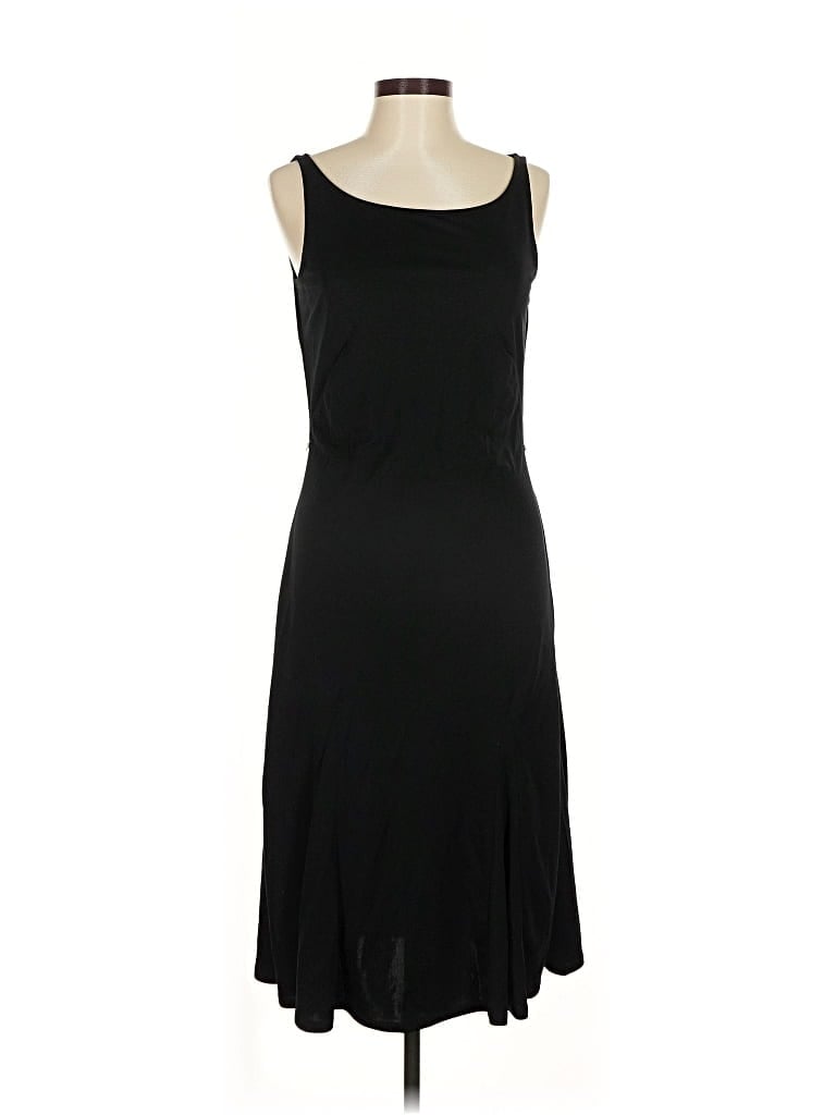 Pre-owned Ann Taylor Casual Dress In Black