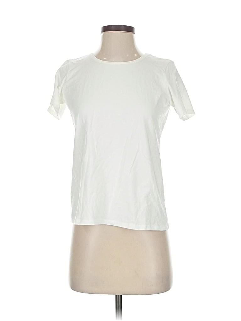 Pre-owned Eileen Fisher Pullover Sweater In White