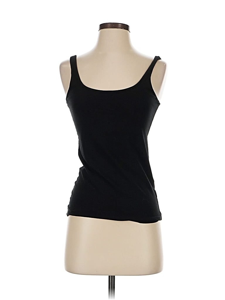 Pre-owned Banana Republic Tank Top Black Strapless Neckline Tops