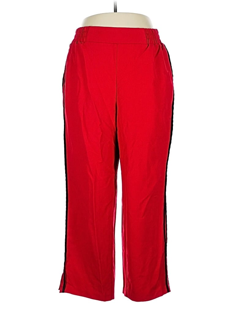Pre-owned Lane Bryant Casual Pants In Red