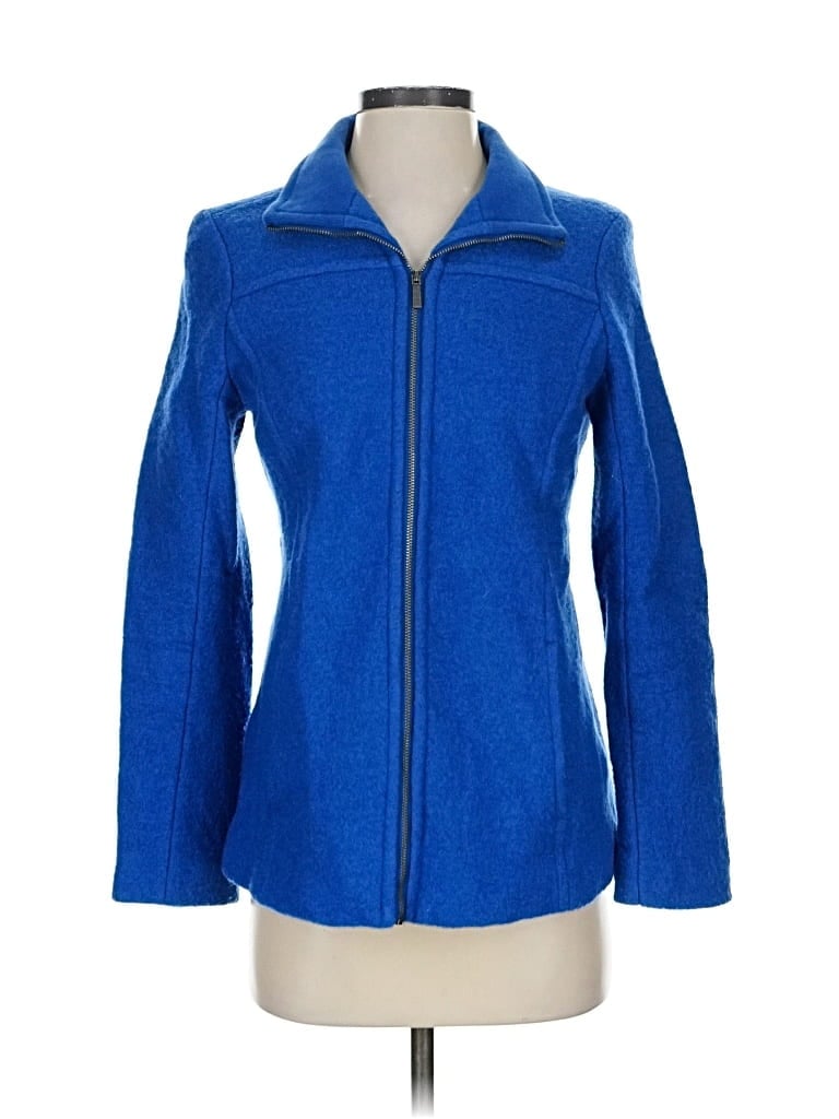 Pre-owned Lands' End Jacket In Blue