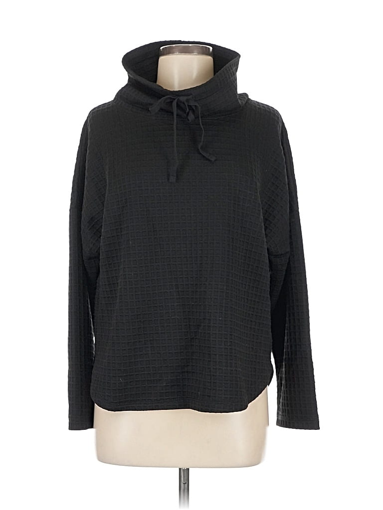 Pre-owned Max Studio Turtleneck Sweater In Black