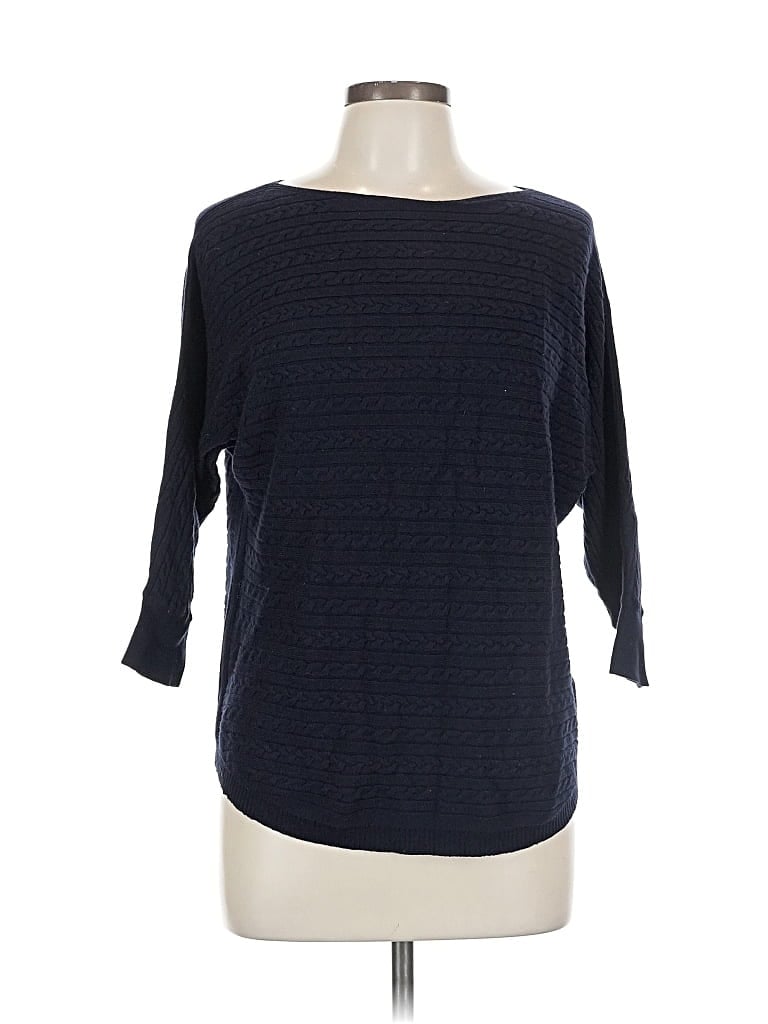 Pre-owned Market & Spruce Pullover Sweater In Blue