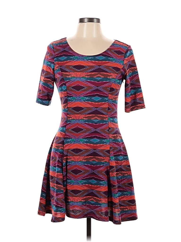 Pre-owned Derek Heart Casual Dress In Blue