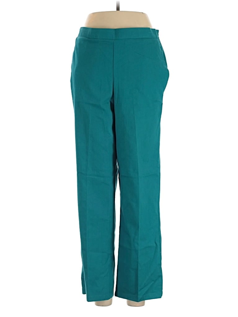 Pre-owned Alfred Dunner Dress Pants In Blue